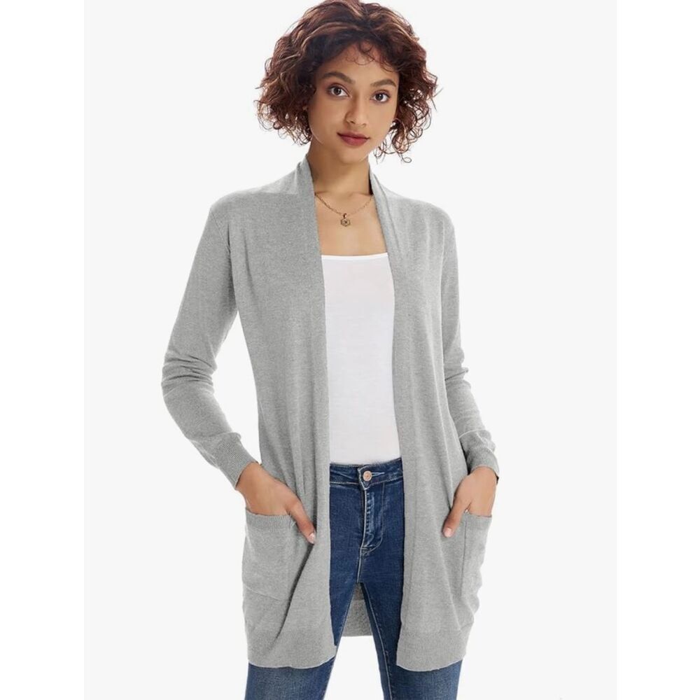 ✨GRACE KARIN Women Lightweight Sz Medium Cardigan Sweaters with Pockets✨